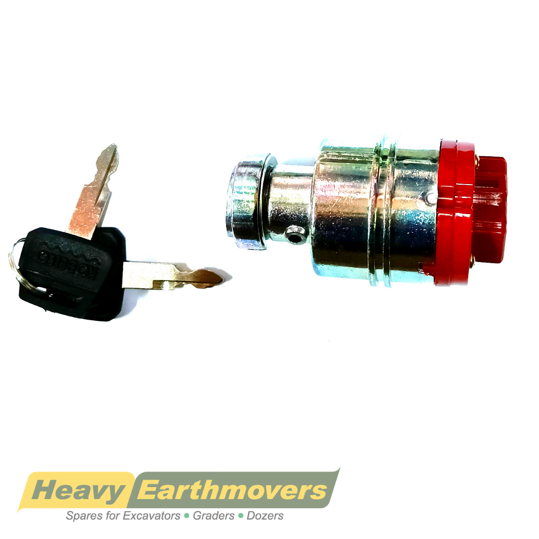 IGNITION SWITCH & KEY HEAVY EARTHMOVERS